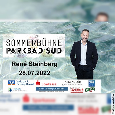 Sommerbühne Parkbad Süd – René Steinberg in Castrop-Rauxel