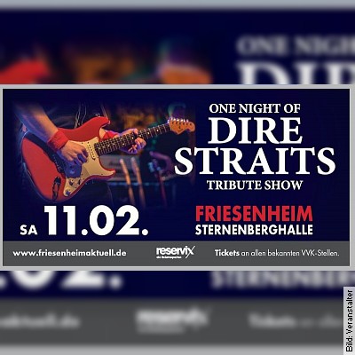 One Night of Dire Straits in Friesenheim am 18.11.2023 – 20:00 Uhr