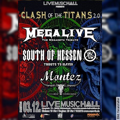 Megalive, South Of Hessen, Montez – Clash Of The Titans 2.0 in Mörlenbach