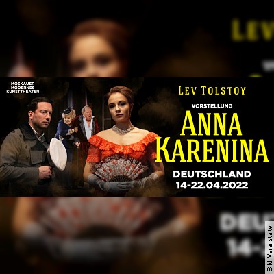 Theaterstück Anna Karenina in Duisburg am 17.05.2023 – 19:00