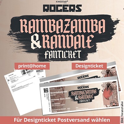 ROGERS – Rambazamba & Randale 2024 in Essen am 30.03.2024 – 20:00 Uhr