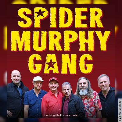 Spider Murphy Gang im Volksbank Atrium Erbach – Support by The Riwwels am 17.06.2023 – 20:00 Uhr