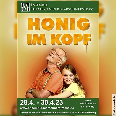 Das Ensemble Theater an der Marschnerstraße präsentiert: Honig im Kopf in Hamburg am 28.04.2023 – 19:30 Uhr