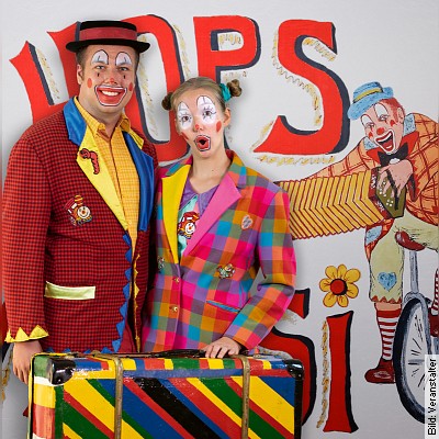 Clown Hops und Hopsi – Hops, der Oberkellner in Eisenhüttenstadt am 15.01.2023 – 15:00 Uhr