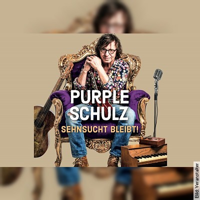 Purple Schulz in Achim am 20.09.2024 – 20:00 Uhr