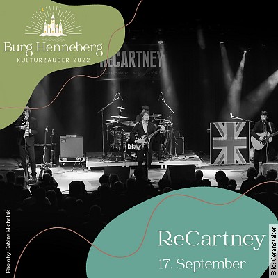 ReCartney – Celebrate PAUL McCARTNEY´s 80th Birthday in Dortmund am 24.03.2023 – 20:00 Uhr