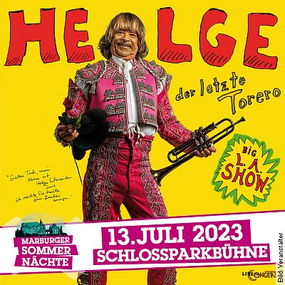 Helge Schneider – Der letzte Torero – BIG L.A. SHOW in Friedrichshafen am 26.02.2023 – 19:00