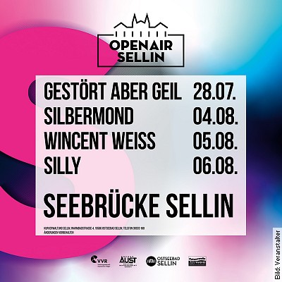 WINCENT WEISS – Sommer Tour 2018 in Ostseebad Sellin am 05.08.2023 – 19:00 Uhr