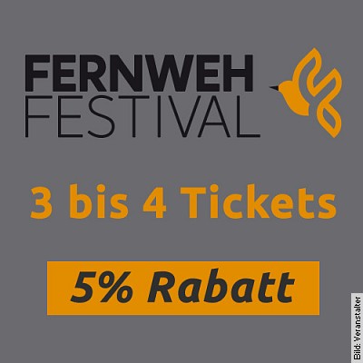 Fernweh Festival 3 - 4 Vorträge 5% Rabatt