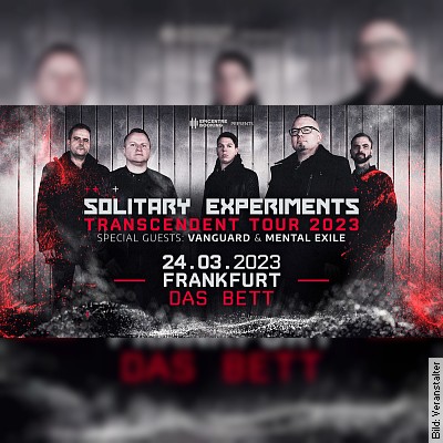 Solitary Experiments – Transcendent Tour 2023 in Frankfurt am Main am 24.03.2023 – 20:30 Uhr
