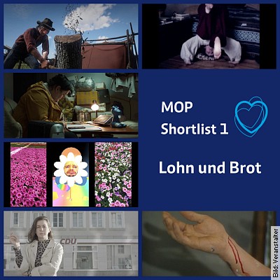 MOP-Shortlist Programm 1: Lohn & Brot – Hardly Working – Lob der stumpfen Arbeit – 1 Kilo – 3 Euro – Las Flores – Das asoziale Manifest – Staging Death in Saarbrücken am 24.01.2023 – 20:00 Uhr