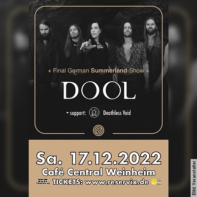DOOL – Weinheim – 2022 am 17.12.2022 – 20:00 Uhr