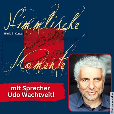 Himmlische Momente – Klassik trifft Literatur – Klassikkonzert zum Neuen Jahr mit Sprecher Udo Wachtveitl in Bobingen am 15.01.2023 – 18:00 Uhr