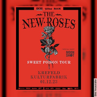 THE NEW ROSES – SWEET POISON TOUR 2023 in Freiburg am 02.11.2023 – 20:00 Uhr