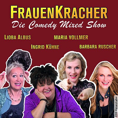 FrauenKracher – mit Lioba Albus, Ingrid Kühne, Barbara Ruscher und Maria Vollmer in Unna am 05.12.2024 – 19:30 Uhr