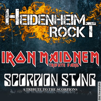 Heidenheim Rockt - IRON MAIDNEM und SCORPION STING