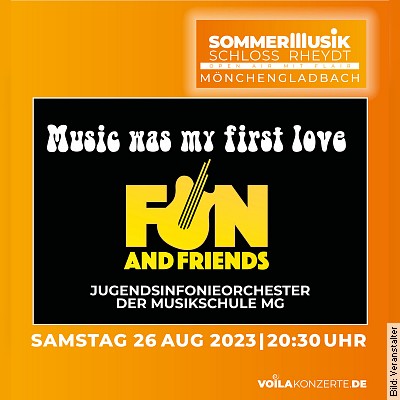 FUN & FRIENDS in Mönchengladbach am 26.08.2023 – 20:30 Uhr