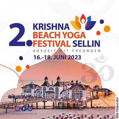 Krishna Beach Yogafestival Sellin am 16.06.2023 – 16:00 Uhr