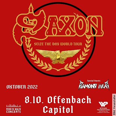 SAXON – Seize The Day World Tour 2022 in Hannover