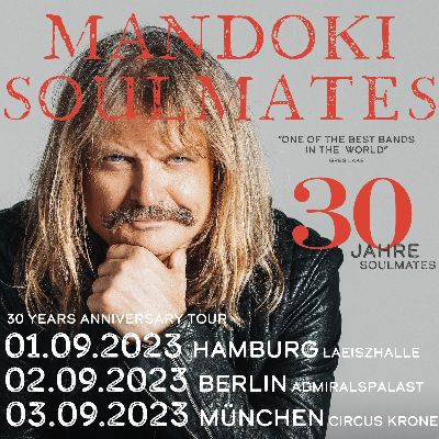 Mandoki Soulmates in Hamburg am 01.09.2023 – 20:00 Uhr