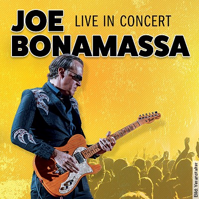 Joe Bonamassa 2023 in Rostock am 28.04.2023 – 20:00 Uhr