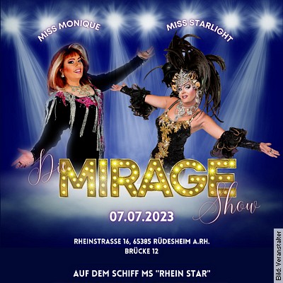 Mirage Show Schiff - Preis inkl. Fahrt und Dinner