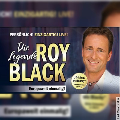 Die Legende Roy Black – Gesungen und erzählt von Kay Dörfel in Augsburg