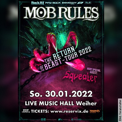 Mob Rules - Tour 2023