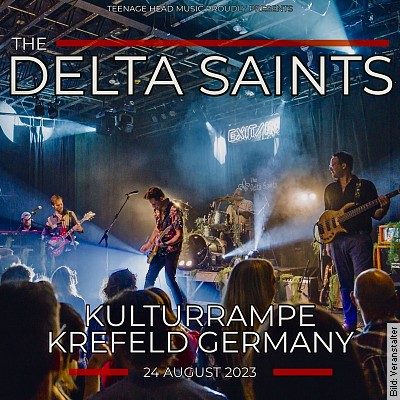 The Delta Saints in Krefeld am 24.08.2023 – 20:30 Uhr
