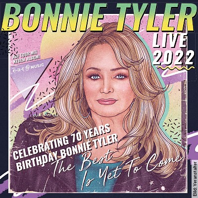 BONNIE TYLER – Live 2023 – The Best Is Yet To Come in Dresden am 18.12.2023 – 20:00