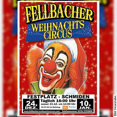 Fellbacher Weihnachtscircus am 02.01.2023 – 16:00 Uhr