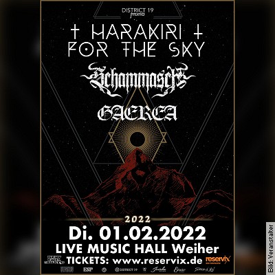 Harakiri For The Sky – European Tour 2023 in Mörlenbach am 31.01.2023 – 19:30 Uhr