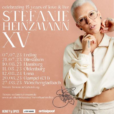Stefanie Heinzmann - XV - Celebrating 15 years of love & live