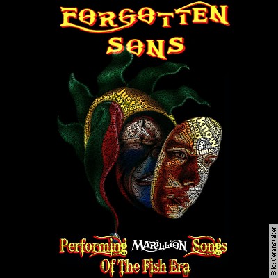 FORGOTTEN SONS – A Tribute to Marillion in Mannheim am 06.05.2023 – 20:00 Uhr