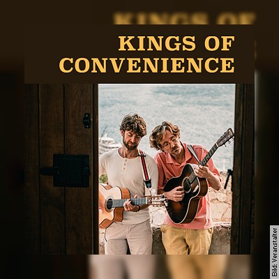 Kings Of Convenience in Strasbourg am 05.05.2023 – 20:00 Uhr