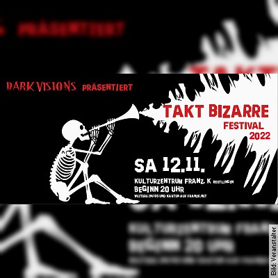 Takt Bizarre – In Strict Confidence (Electronic Set) // Petra Flurr+89st // Geometric Vision // Hapax in Reutlingen