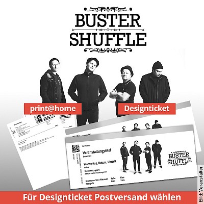 BUSTER SHUFFLE – Hold Back The Rebels Tour in Wiesbaden am 22.02.2024 – 19:30 Uhr