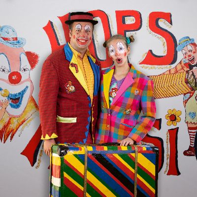 Clown Hops und Hopsi Kinderprogramm in Teltow am 23.09.2023 – 15:30 Uhr