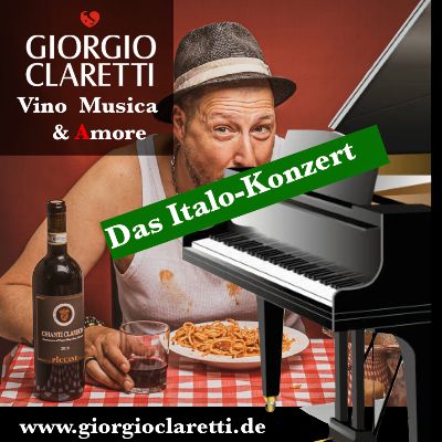 Giorgio Claretti – Vino, Musica & Amore Heinrich, das Wirtshaus in Braunschweig am 25.08.2023 – 19:00 Uhr