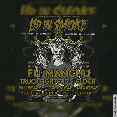 Up In Smoke Festival - 3-Tages-Pass in Pratteln