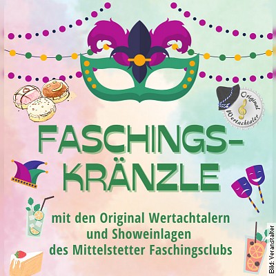 Bobinger Faschingskränzle – Gaudi, Tanz, Bewirtung und Live-Musik am Rußigen Freitag in Bobingen am 17.02.2023 – 15:00 Uhr