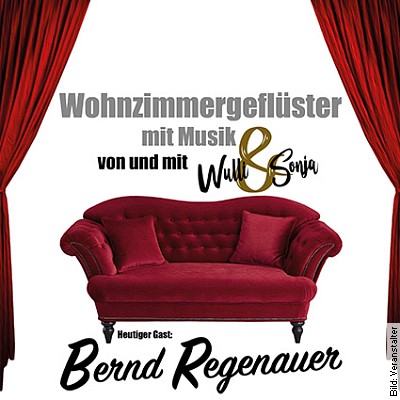 Wohnzimmergeflüster mit Musik von & mit Wulli & Sonja – mit Bernd Regenauer in Erlangen am 03.05.2023 – 18:00 Uhr