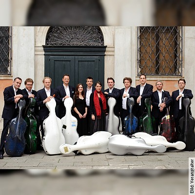 Die 12 Cellisten der Berliner Philharmoniker in Hamburg am 02.01.2023 – 16:00
