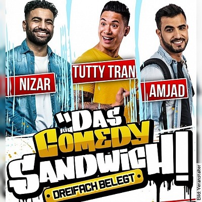 Das Comedy Sandwich – Comedy Sandwich – Dreifach belegt in Berlin am 03.01.2023 – 20:00
