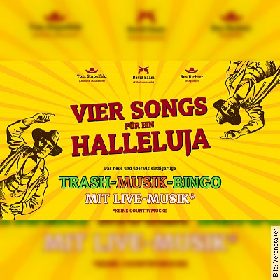 4 Songs für ein Halleluja in Erlangen am 10.04.2024 – 19:00 Uhr