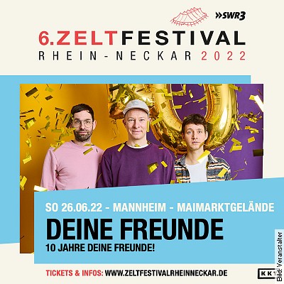 DEINE FREUNDE – 10 JAHRE DEINE FREUNDE in Dortmund am 25.11.2022 – 17:00