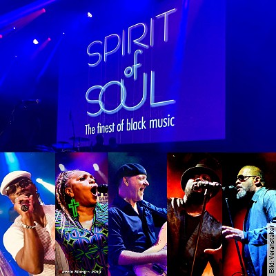 Spirit Of Soul – The Finest Of Black Music in Schwetzingen am 21.12.2024 – 20:00 Uhr