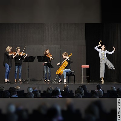 Pierrette Elise macht Musik – mit dem Streichquartett Ladystrings & Philine Conrad in Oberhaching am 28.01.2023 – 16:00 Uhr