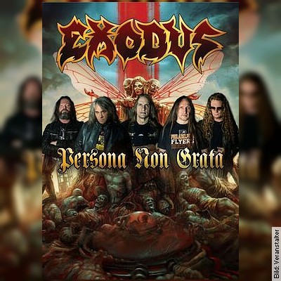 Exodus – Persona Non Grata-Tour in Karlsruhe